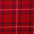 Rose Red Modern 10oz Tartan Fabric By The Metre